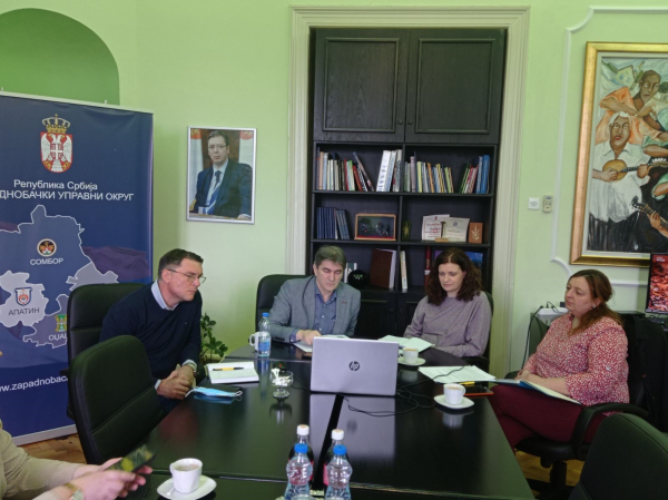 Начелник округа Горан Нонковић присуствовао онлајн састанку са представницима Министарства рударства и енергетике